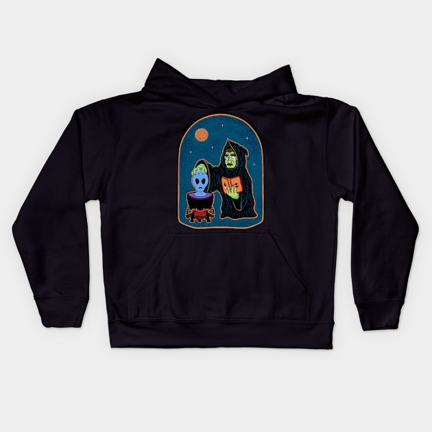 Alien Maker Kids Hoodie by expheart